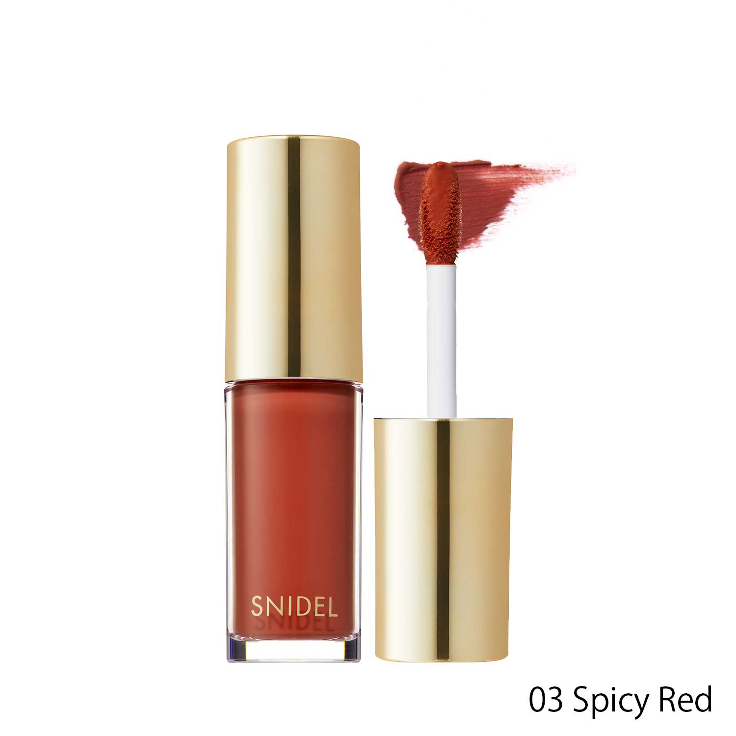 【SNIDEL BEAUTY】ピュア リップ スフレ＜全5色＞03 Spicy Red