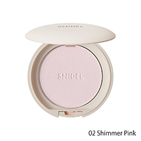 【SNIDEL BEAUTY】プレストパウダー ナチュラルグロウ［01,02］02 Shimmer Pink