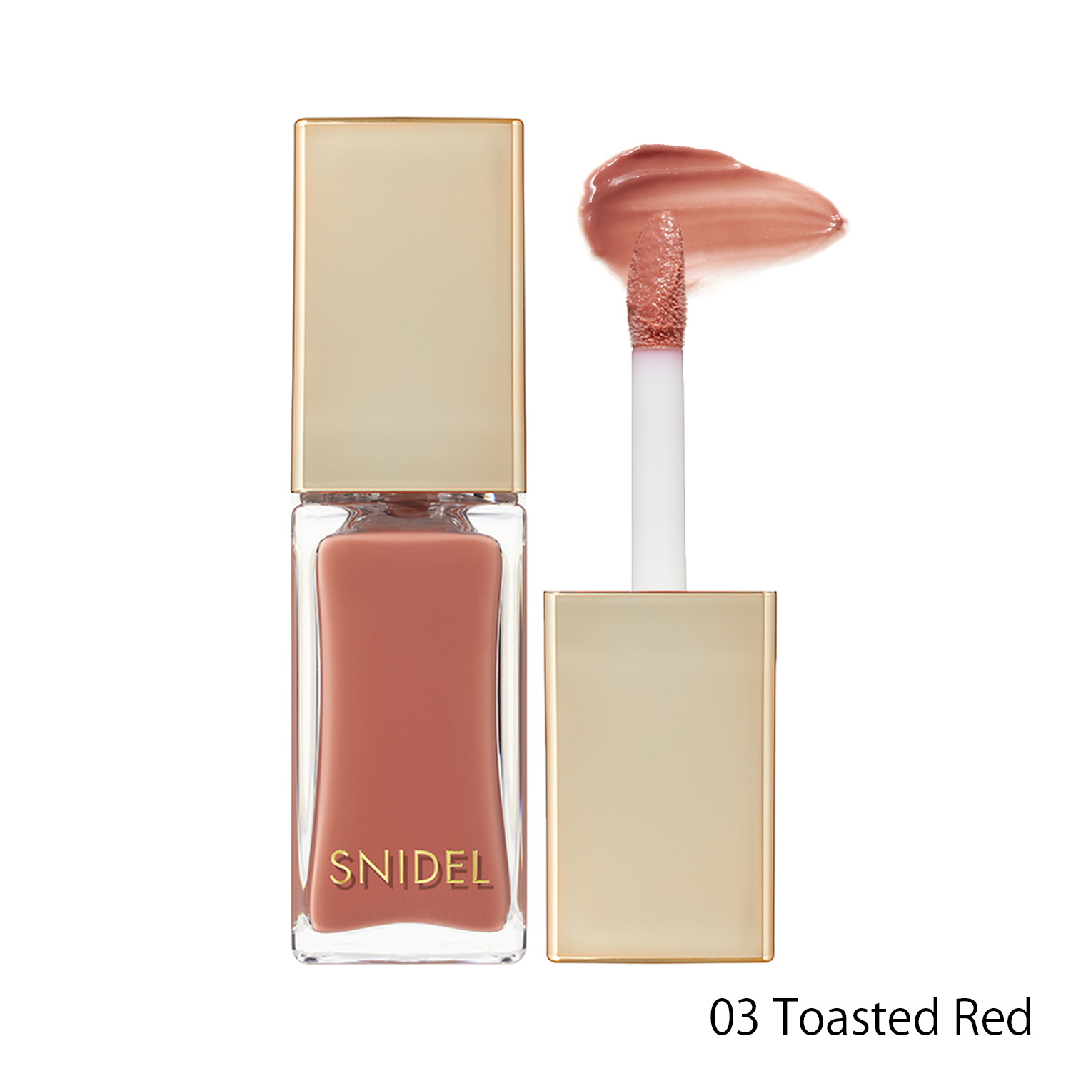 【SNIDEL BEAUTY】ピュア リップ ラスター＜全6色＞03 Toasted Red