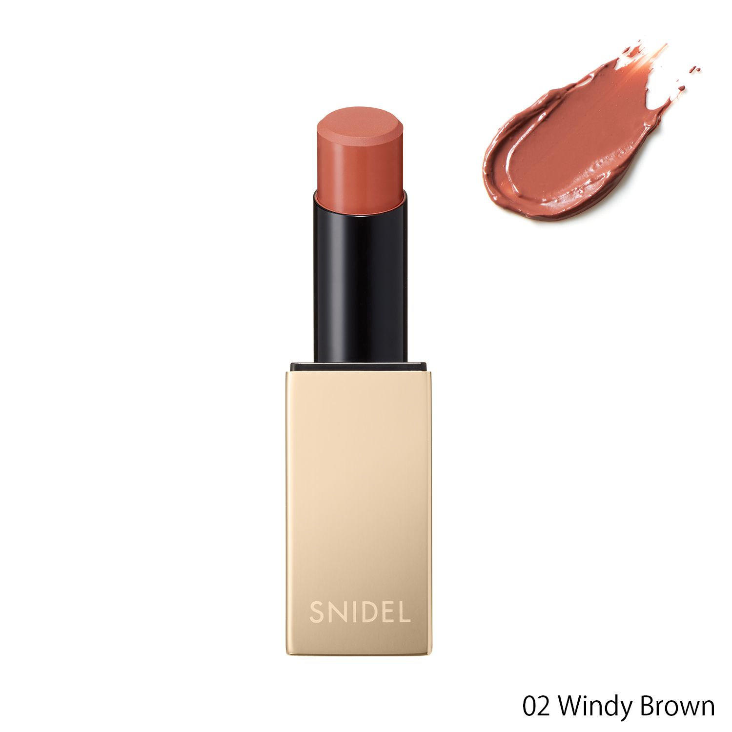 【SNIDEL BEAUTY】ルージュ スナイデル n＜全5色＞02 Windy Brown