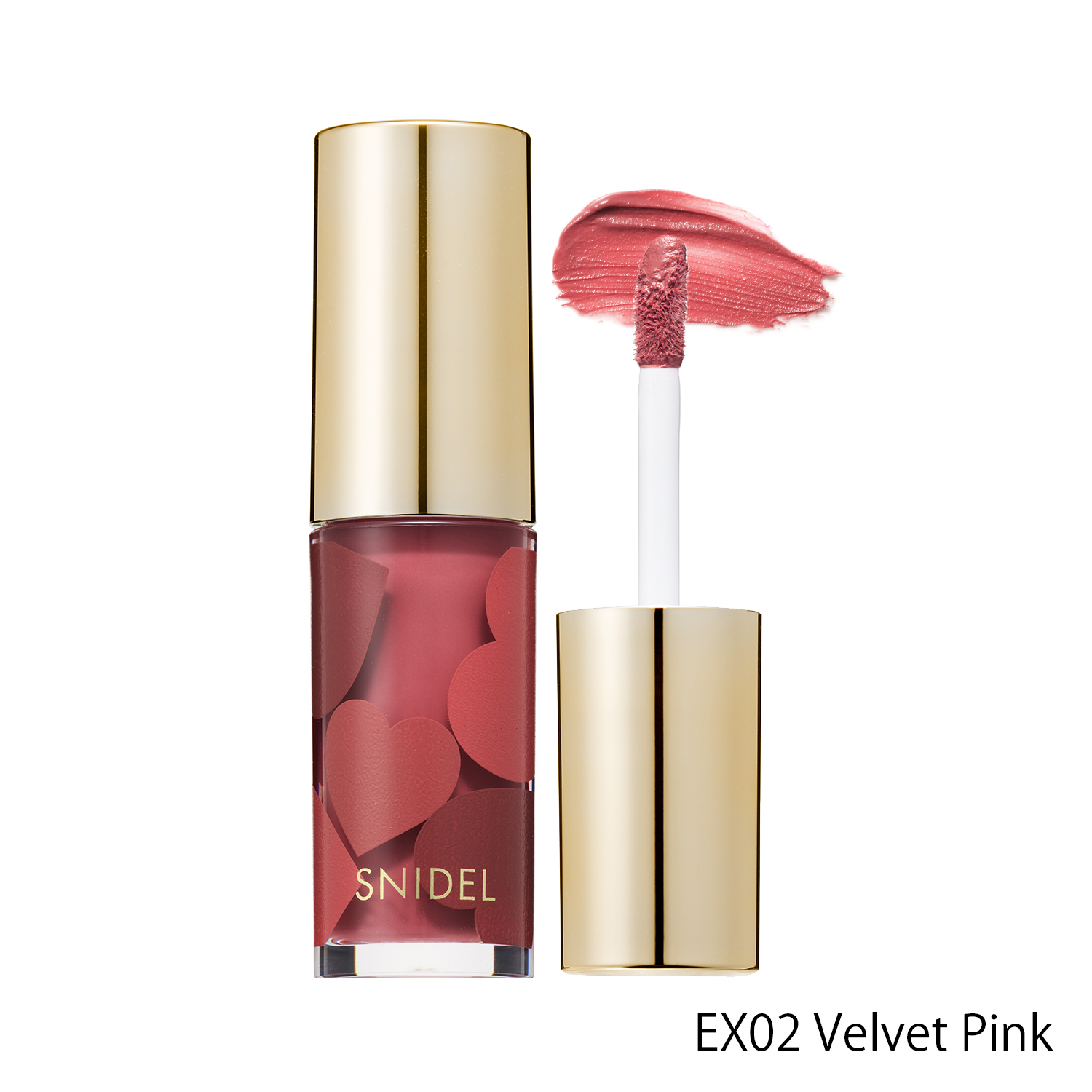 【SNIDEL BEAUTY】ピュア リップ スフレ＜限定品全2種＞＜2024 Valentine Collection＞(EX02 Velvet Pink)