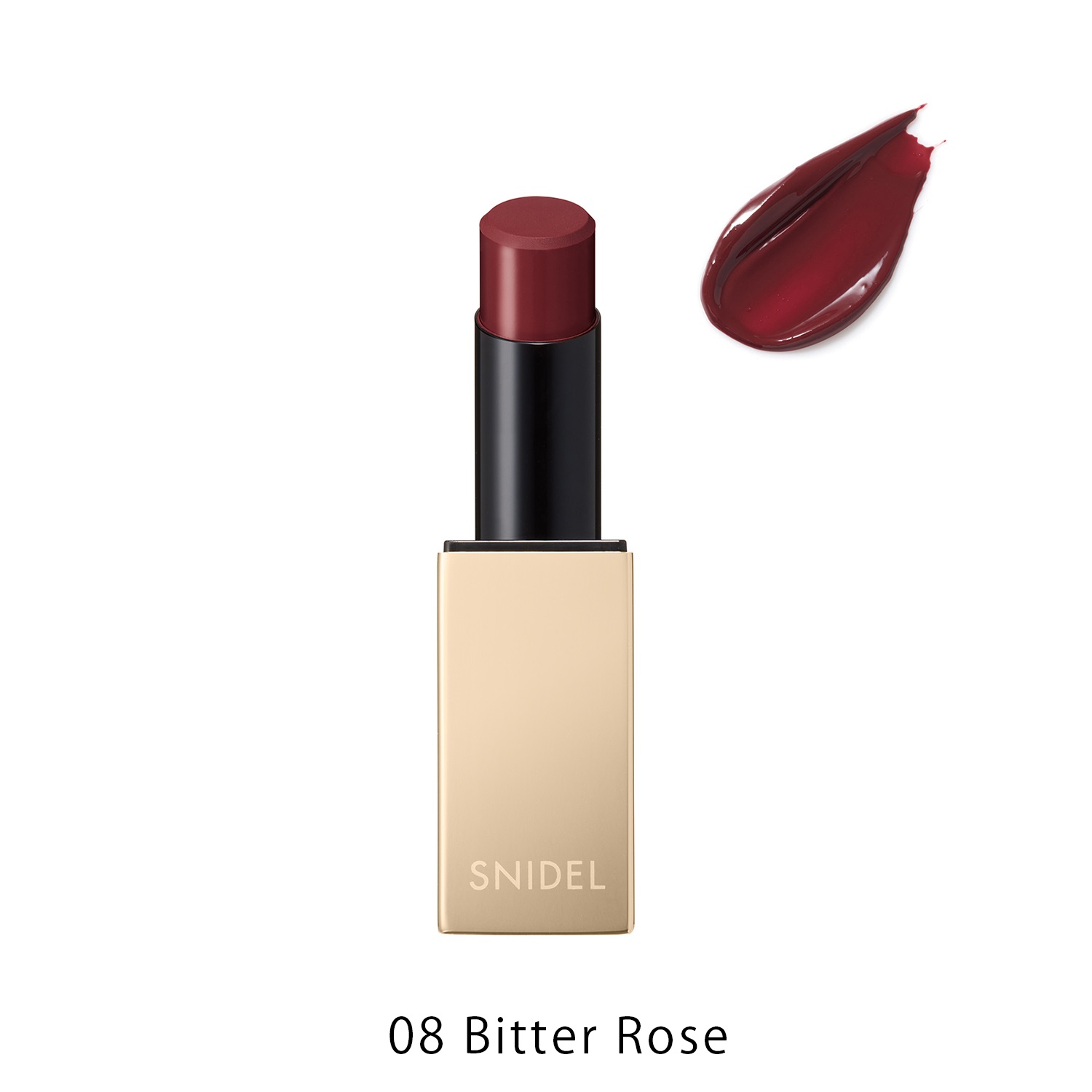 【SNIDEL BEAUTY】ルージュ スナイデル n＜全3色＞＜2024 AW Collection＞08 Bitter Rose