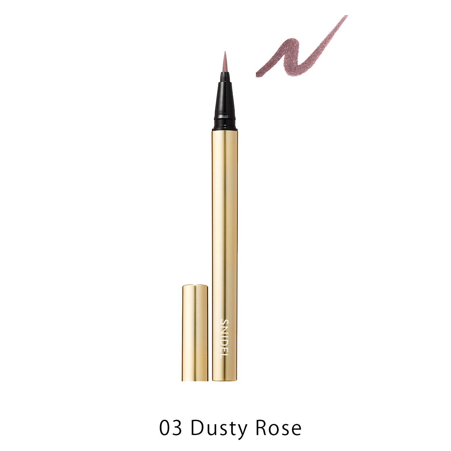 【SNIDEL BEAUTY】シームレス リクイド アイライナー＜全4色＞＜2024 AW Collection＞03 Dusty Rose