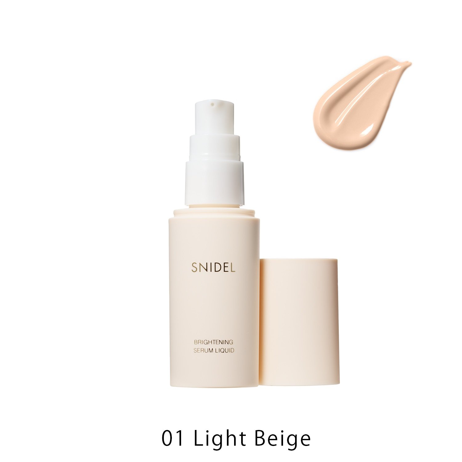 【SNIDEL BEAUTY】ブライトニング セラム リクイド＜全3色＞01 Light Beige