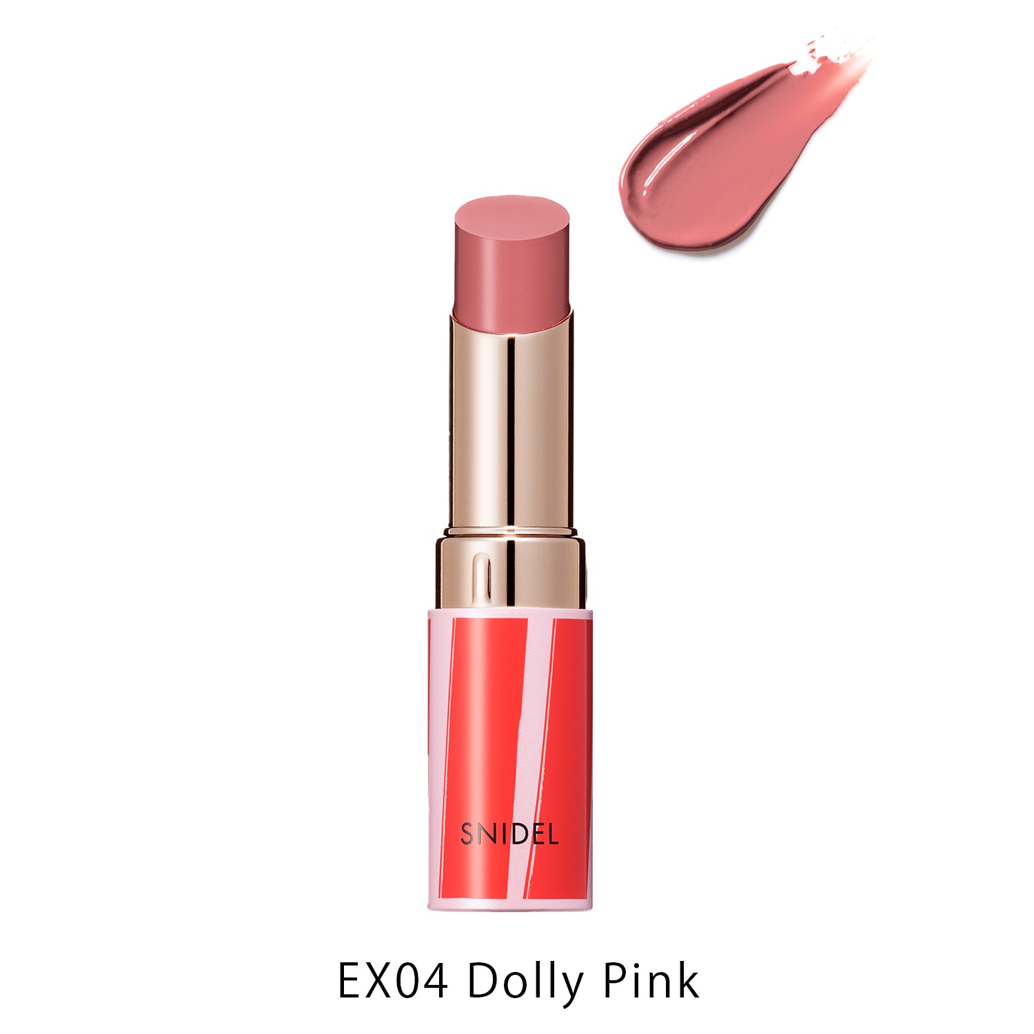 【SNIDEL BEAUTY】ルージュ スナイデル n＜限定品全4色＞＜2024 HolidayCollection＞EX04 Dolly Pink