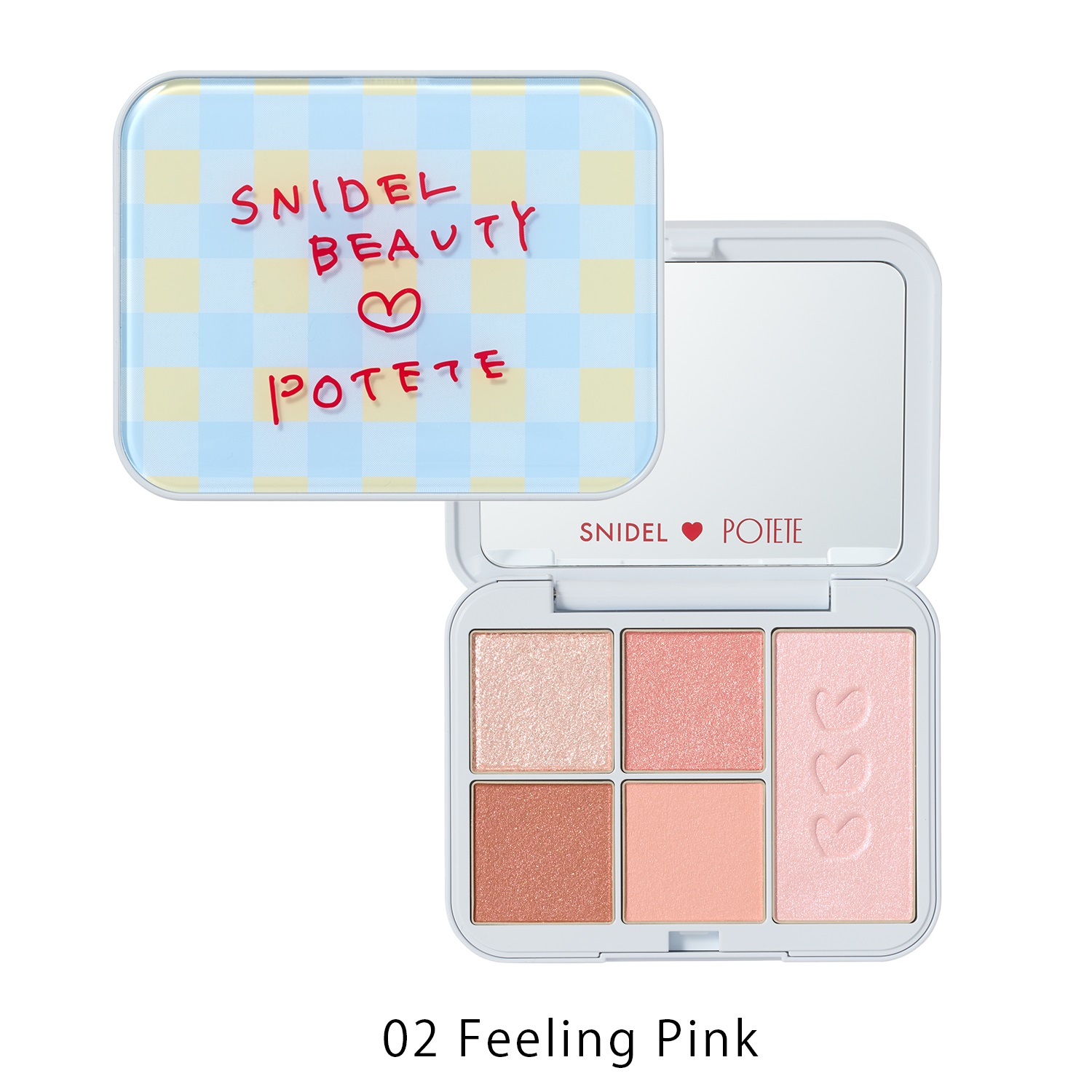 【SNIDEL BEAUTY】 フェイス スタイリスト n［02,EX06］＜POTETE collaboration＞02 Feeling Pink