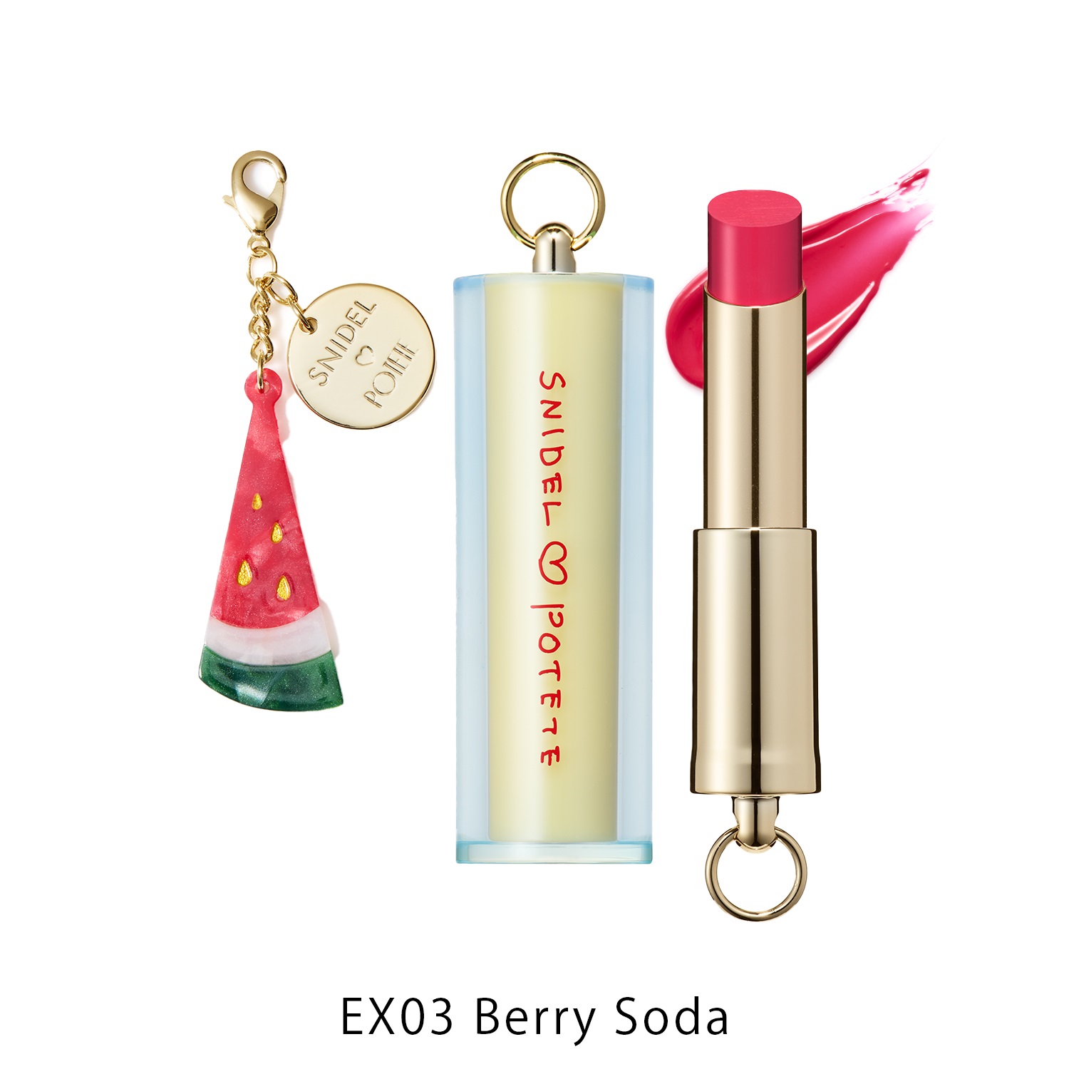 【SNIDEL BEAUTY】SNIDEL×POTETE　メルティング カラー バーム キット［Ⅰ,Ⅱ］＜POTETE collaboration＞EX03 Sunny Steps