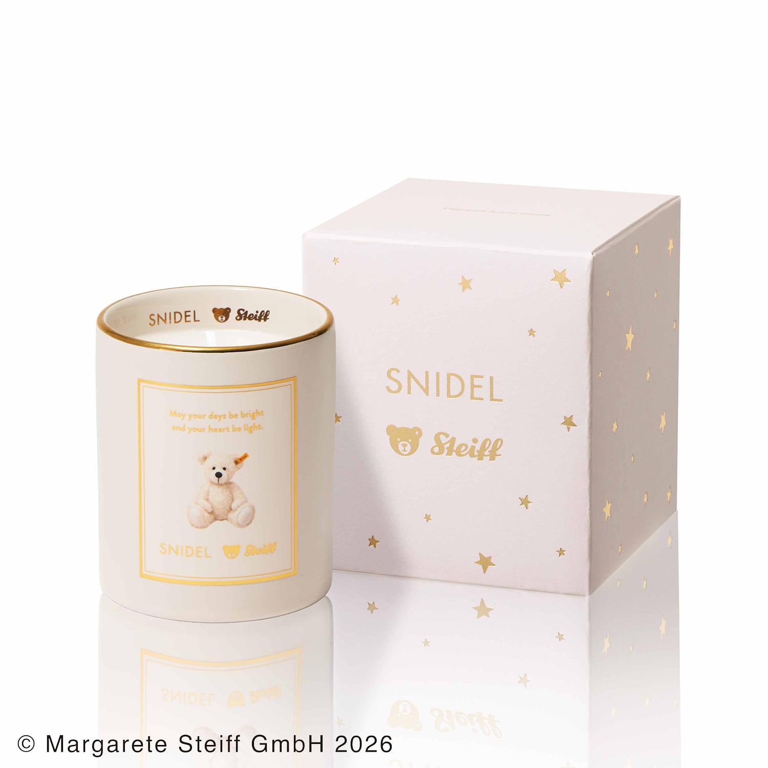 《予約開始》11月13日(金)10時～【SNIDEL BEAUTY】フレグランス アロマ キャンドル＜Steiff collaboration＞